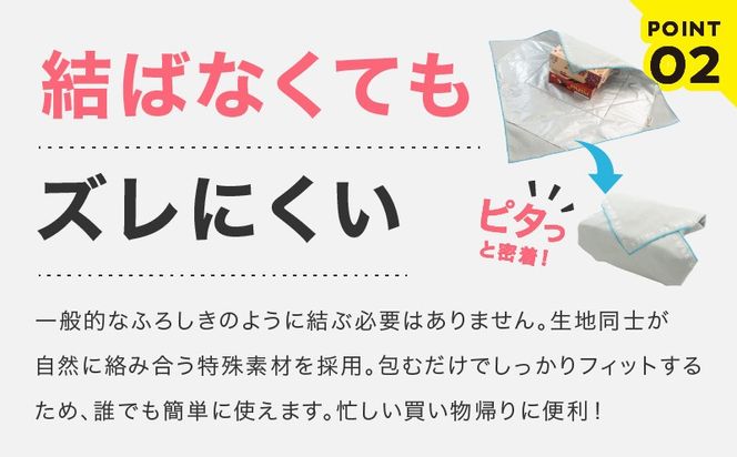 099H4367 ORIBA 保冷ふろしき（ブルー）【風呂敷 ふろしき 保冷バッグ エコバッグ 日用品 雑貨 鞄 かばん 夏 保冷 ALOHAS】