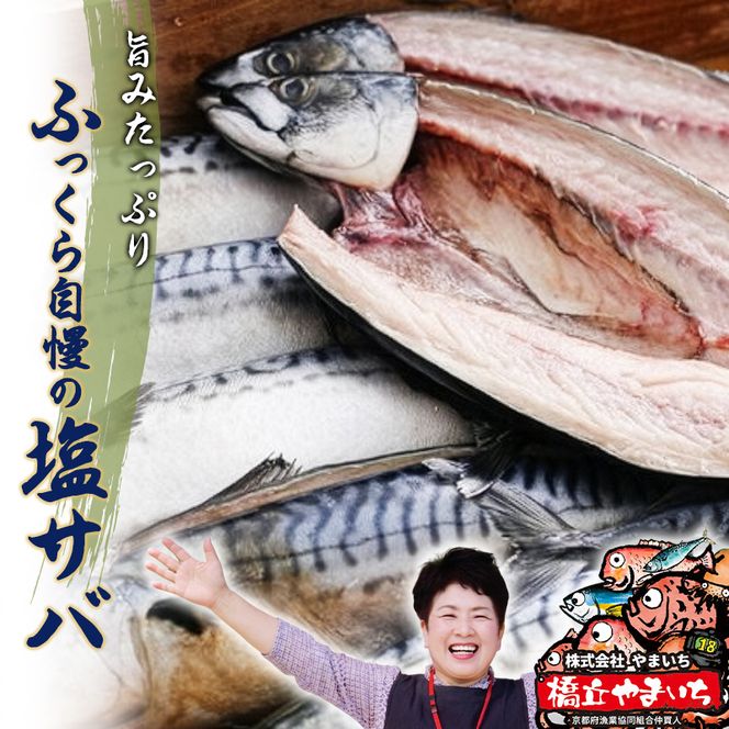 橋立やまいち旨みたっぷりふっくら自慢の塩サバ 魚貝類 加工食品 鯖 さば 冷凍 冷蔵  myz02 myz11 myz17