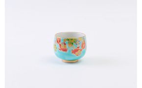 ぐい呑　花きらり★　金魚 172111_CY8006