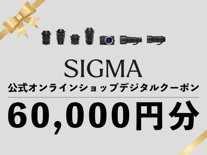 y֒򒬁zVO} SIGMA  ICVbv@JEY wN[|i60,000~j
