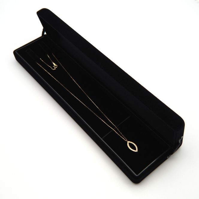 K18　0.10ctダイヤモンドペンダントネックレス HH-020107 SWBT026-b