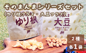 ＜ゆり根フライ・大莢白乙女フライ 2個(各1個)セット＞北海道 北海道産 ゆり根 大莢白乙女 大豆 フライ そのまんま そのまんまシリーズ