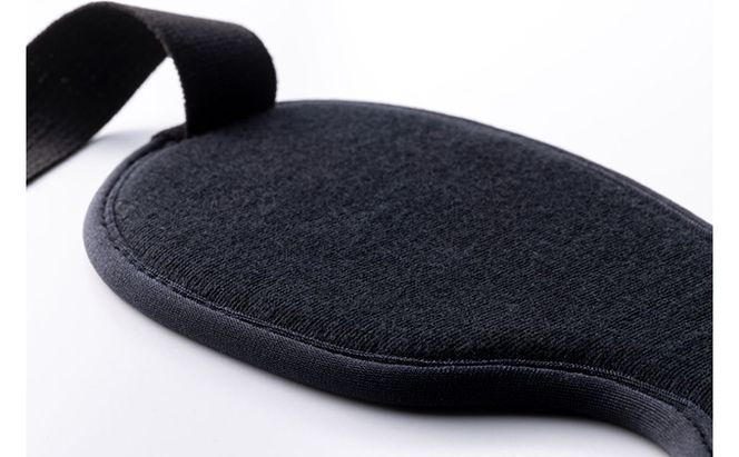 adjust+　アイマスク ファッション 小物 血行促進 ニット生地 製職人 安心 日本製 温活 眠活