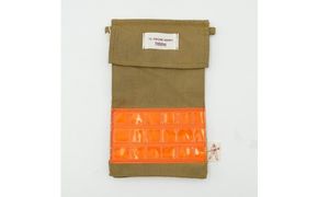 【一点物】高梁市消防本部 消防服リメイク ポーチ ファッション小物 ファッション カバン バッグ 