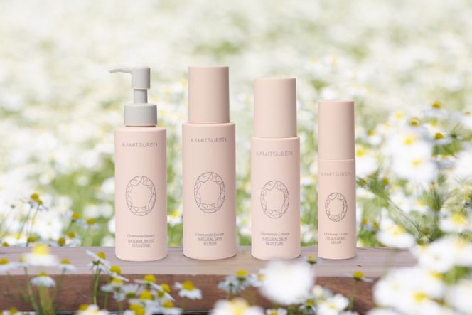 華密恋 ナチュラルスキンモイスチャー 80mL [カミツレ研究所 長野県 池田町 48110793] カミツレン カミツレ