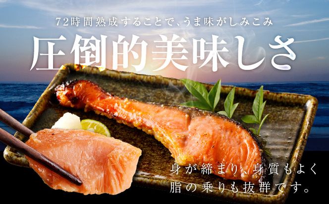 kgp0006 熟成 銀鮭 西京漬け 110g×6切れ 切り落とし 訳あり サイズ不揃い