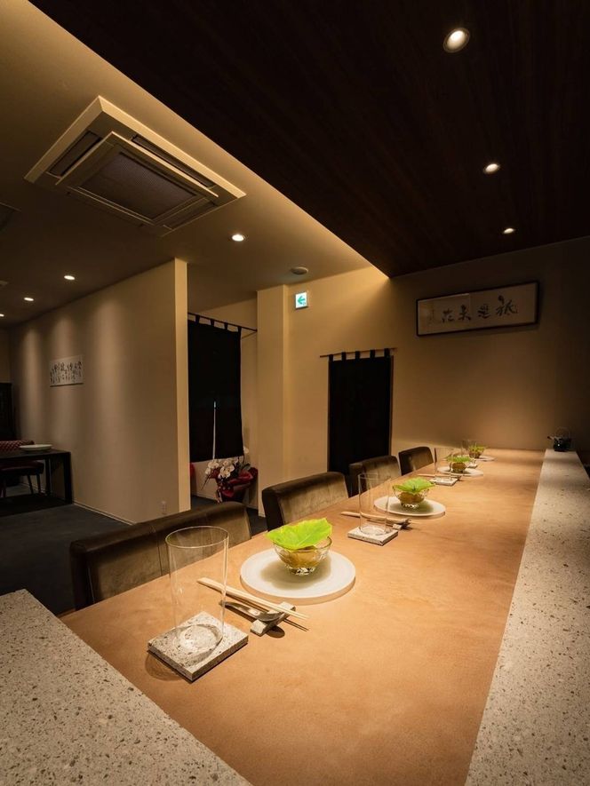 お食事チケット　「五味五感　時乃間」和モダンの空間で愛でる「創作日本料理コース」お食事チケット１名様 165-026