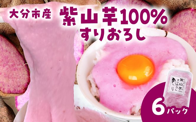 【K10030】紫山芋100％すりおろし 100g×6袋