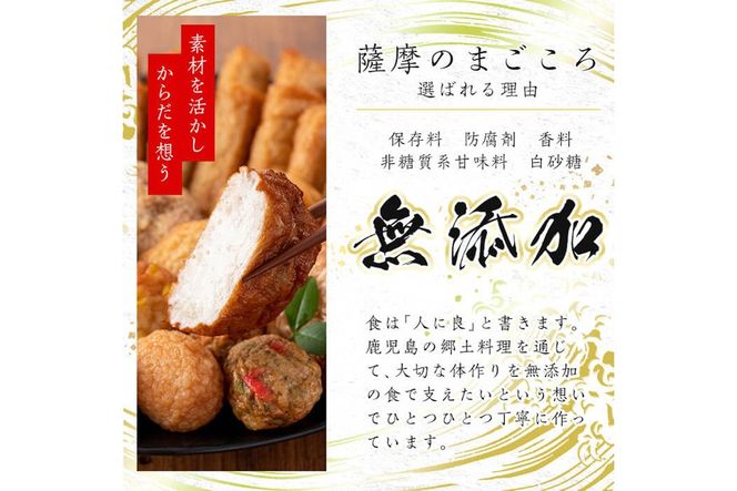 a146 特上さつま揚げ彩り33枚(10種類)【薩摩のまごころ】姶良市 薩摩揚げ 惣菜 おかず 詰め合わせ セット