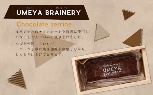 チョコレートテリーヌ【UMEYA BRAINERY】_HA0123