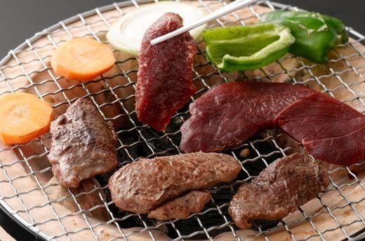 鹿肉焼肉セット　計約1kg(約500g×2)
