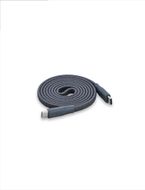 CIO ケーブル Mate Flat Spiral Cable CtoC Type-Cケーブル 充電 iPhone スマートフォン iPad ライトブラック｜小型 軽量 おしゃれ 便利 [2658]