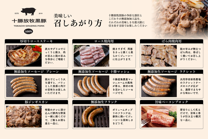 【ふるプレ限定品】十勝放牧黒豚　プレミアム夏のBBQセット SKN022