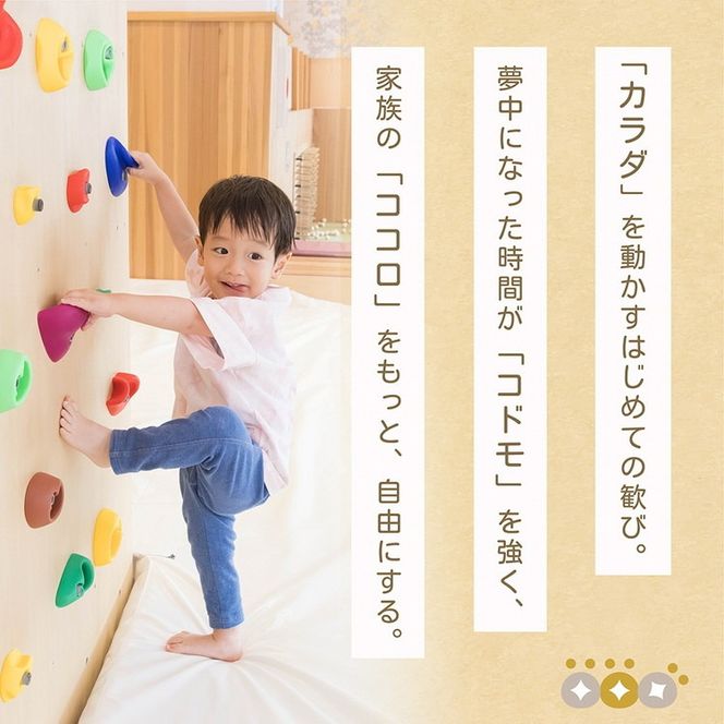 自然を感じる遊び場【KIRI no KO】入場券 平日/4枚《屋内 館内 施設利用 チケット パス 子ども 家族 親子 キッズ 幼児 未就学 関西 京都 きりのこ キリノコ》