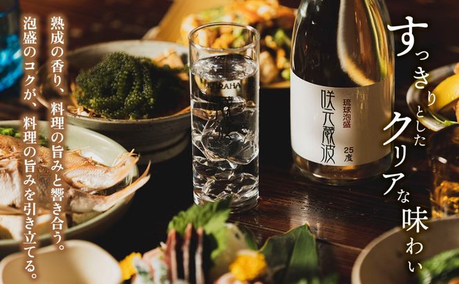 咲元酒造 咲元蔵波／SAKIMOTO KURAHA25度（1800ml×6本）セット