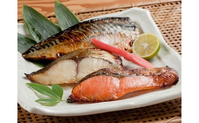 かんたん便利 浜町焼 4点セット SP31F 魚介類 漬魚 味噌漬 魚 真空パック レンジでかんたん（簡単） おかず お弁当 さば 銀鮭 銀だら  味噌漬 ４パック 