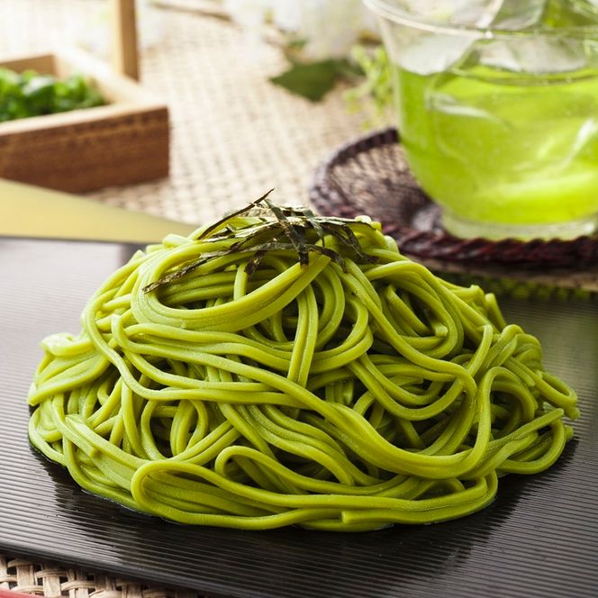 京都きよ泉の抹茶・ほうじ茶そば(12食分・各3袋入り・つゆ付き)【茶蕎麦　温そば　ギフトにも　年越しそばにも】 麺類 乾麺 12人前 セット 