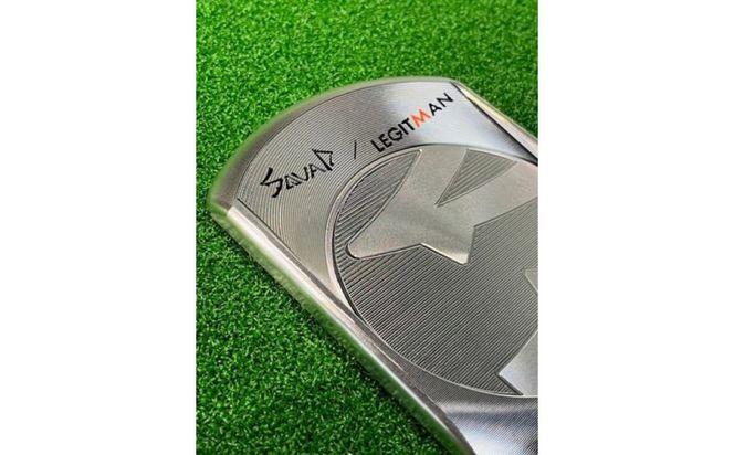 SQUADオリジナルパターカップ【 ゴルフ SQUAD-GOLF カスタマイズ ゴルフクラブ 削り出しパター 地クラブ madeinjapan 軽量パター 父の日 ギフト 門真市】 272230_BA018