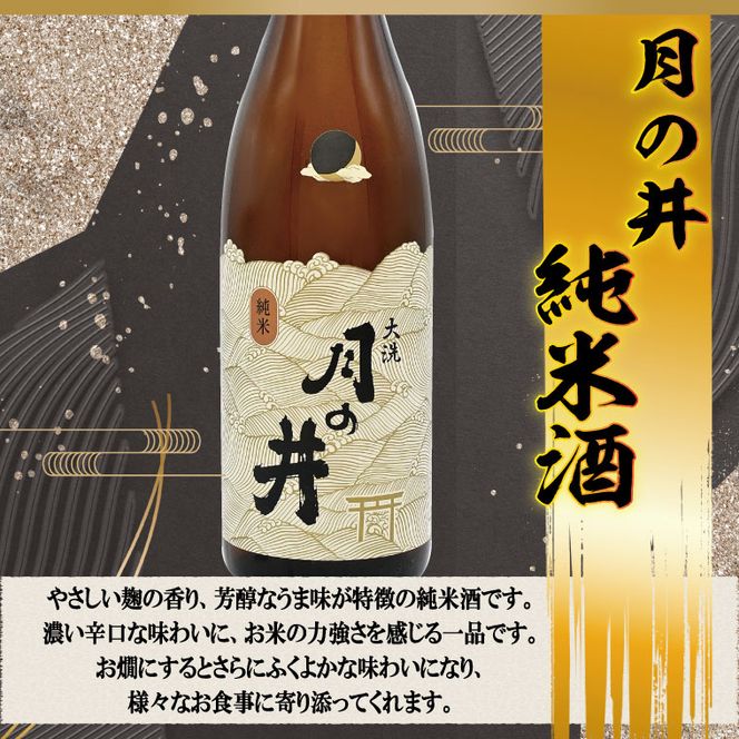 日本酒 ガルパン 720ml 2本 セット 純米酒 月の井 コラボ 大洗 地酒 ガールズ＆パンツァー 桂利奈