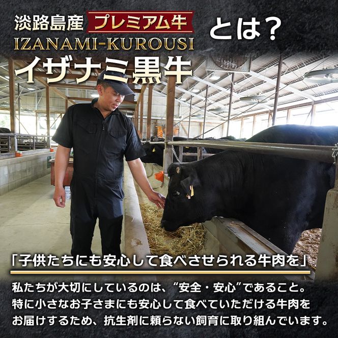 淡路島産プレミアム牛 イザナミ黒牛ホルモンミックス 1.5kg（500g×3パック）