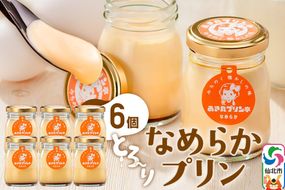 あきたプリン亭 とろ～り食感！なめらかプリンセット 6個入り|02_apt-020601