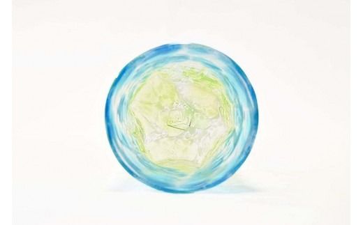 グラス 【琉球ガラス 匠工房】おんなブルー グラス 1個