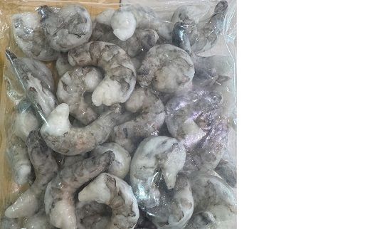 【1.1-15】ブラックタイガーむき身（背ワタ処理済み）　特大サイズ1kg（解凍時800g前後）特製エビチリソース付き