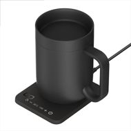 CIO 保温マグカップ カップウォーマー  ワイヤレス充電器 MugWarmer 2 ブラック｜小型 軽量 おしゃれ 便利 [2666]