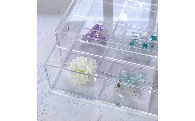 卓上アクリル引き出し 1台 川崎市自社工場一貫生産品 141305_MH17