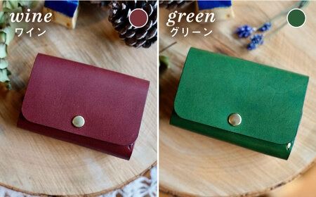 三つ折り mini ウォレット 糸島市 / BLESS [AAA027] コンパクト 財布 革 革製品 レザー 本革 牛革 ミニマル お財布 みつ折り