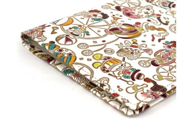 【文庫屋大関】パーソナルホルダー　ピエロ＜マチネ＞【皮革工芸品】 民芸品 雑貨 日用品 文房具 革小物 革製品 ファイル ケース 