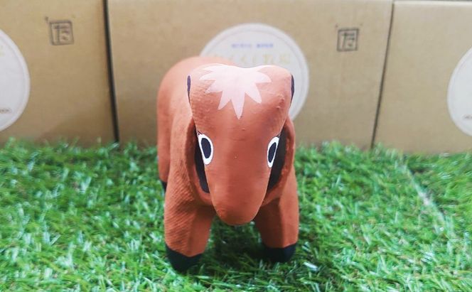 張子の馬 トントントントロ 通常バージョン 馬 うま 置物 インテリア 張子 張り子 干支 手造り オリジナル