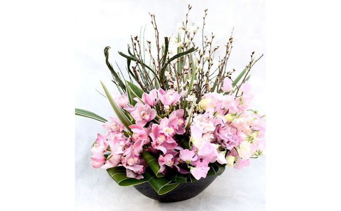 『Pink Symphony』 ピンク・シンフォニー 開店祝い オーダーメイド プレゼント 送別会 歓迎会 退職祝い 送別 お見舞い アレンジ 送料無料 272230_BG107