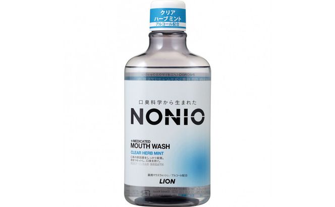 NONIOマウスウォッシュ　クリアハーブミント　600ml(本体×6) 142069_CR010