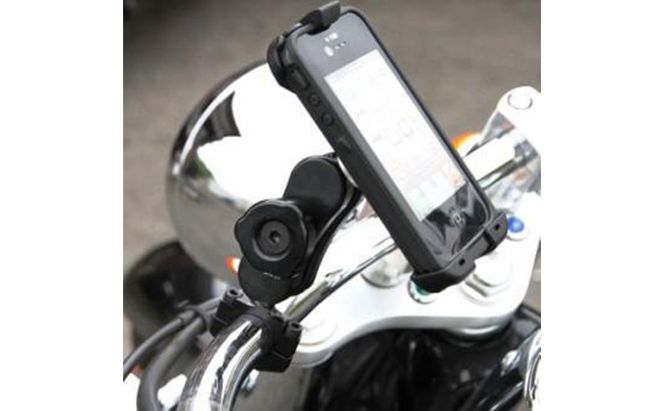 マルチマウントアームセットφ25-φ23　φ25.4ハンドル用 汎用クランプ NAVI-MSS-HN-254B25B23 雑貨 日用品