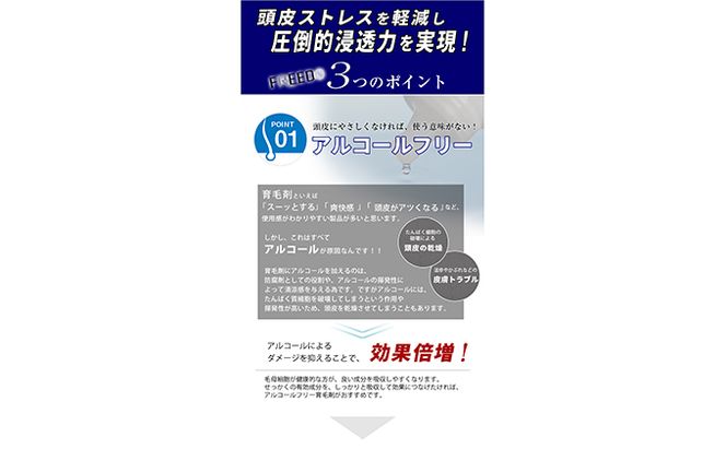 薬用ウーマフリード1本 育毛剤 頭皮 ケア 馬油 髪 頭髪 中高年 向け 人気 厳選 袋井市 美容