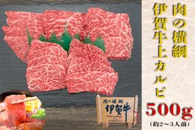伊賀牛 上カルビ焼肉 約500ｇ 242161_AZ069