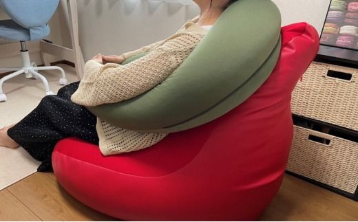 ビーズクッション イスくっしょんXL 全4色 クッション くっしょん XLサイズインテリア 椅子 イス 癒し ※沖縄・離島への配送不可