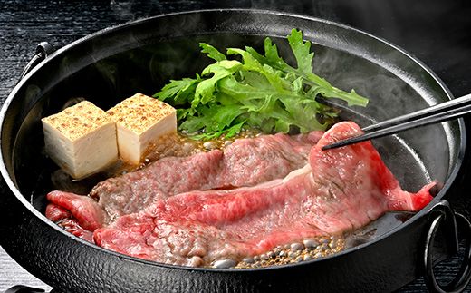 【げんさん】近江牛A5ランク　サーロイン・モモ　すき焼食べ比べセット【800g】【DG02W】