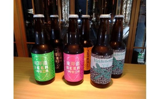 【東海道BEER川崎宿工場】クラフトビール6本セット