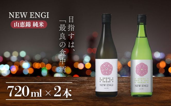 NEW ENGI 山恵錦 純米(5) ・(6) 720ml 2本セット 