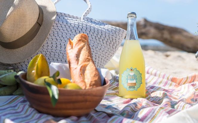 超微炭酸シークヮーサーワイン Occi ORIGINAL オッチオリジナル (720ml) スパークリングワイン シークワーサー サイダー ソーダ 炭酸 ギフト お取り寄せ クラフト 沖縄市 / オッチサイダリー株式会社[BCDG001]