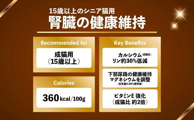 ビューティープロ キャット 腎臓の健康維持 15歳以上 2.7kg ｘ4(ケース単位) キャットフード