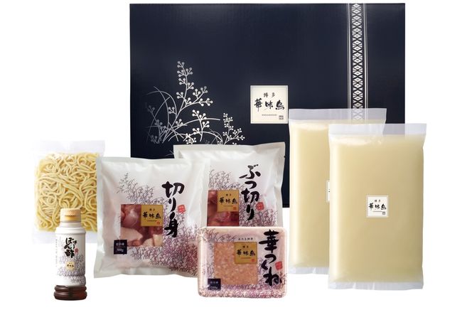 博多華味鳥 水たきセット(ちゃんぽん麵)【トリゼンフーズ】_HA1947