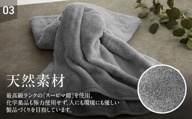 G3116 めっちゃええや～ん24 バスタオル 2枚 グレー