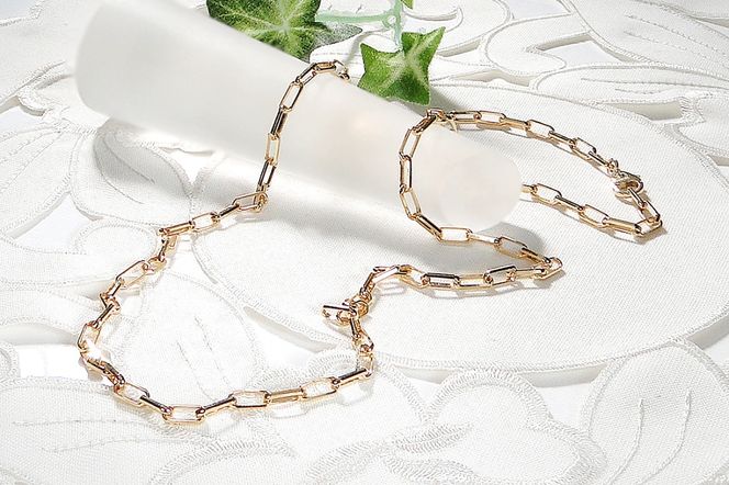 K18YG ゴールドチェーンネックレス 50cm CSN00220 SWAV066