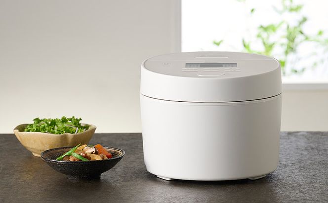 アイリスオーヤマ IH式 5.5合炊飯器 ホワイト RC-ISA50 アイリスオーヤマ 炊飯器 5.5合 RC-ISA50-W ホワイト IHジャー IH炊飯