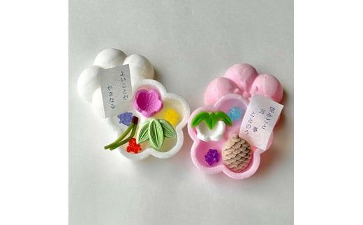 【2026年1月中旬以降発送】福薫る 10個入 御干菓子 和菓子 最中 もなか 松竹梅 山海堂  グルメ お菓子 菓子 食品 お土産 おやつ お茶請け お茶菓子 復興 震災 コロナ 能登半島地震復興支援 北陸新幹線 F6P-2045