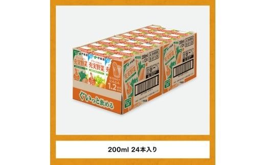 伊藤園 充実野菜 緑黄色野菜ミックス（紙パック）200ml×24本 【伊藤園 飲料類 野菜ジュース 野菜 ジュース ミックスジュース 飲みもの】 [E7346]