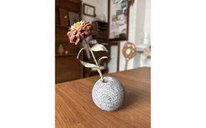 庵治石　一輪挿し　SPHEREPOT　S 372013_KP003